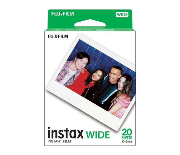 FUJI COLORFILM INSTAX MINI GLOSSY 20/PK - 591396 - zdjęcie